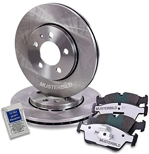 BESTPRICE Bremsenset Vorderachse inkl. Bremsscheiben Belüftet Ø 240,5 mm + Bremsbeläge vorne, Kompatibel mit FIAT 500 (312_), 500 C (312_), FORD KA (RU8)