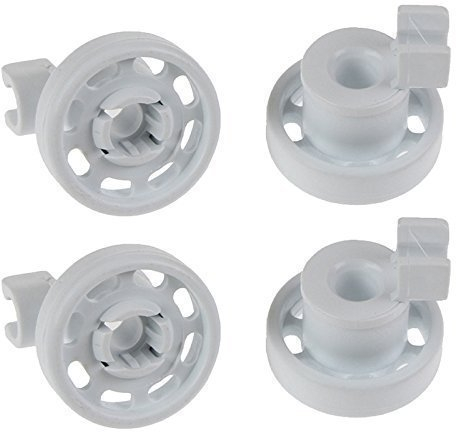 First4Spares Replacement Upper Basket Wheels for Hotpoint Dishwashers (Pack of 4)