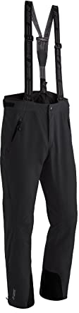 Maier Sports Copper Slim, Enganliegende Herren Skihose, Wasserdichte Schneehose, Stretchmaterial und verstellbarer Bund, PFC-frei, mTHERM Wattierung & mTEX Wetterschutz, Schwarz, Gr. 24 (W35/36/L30)