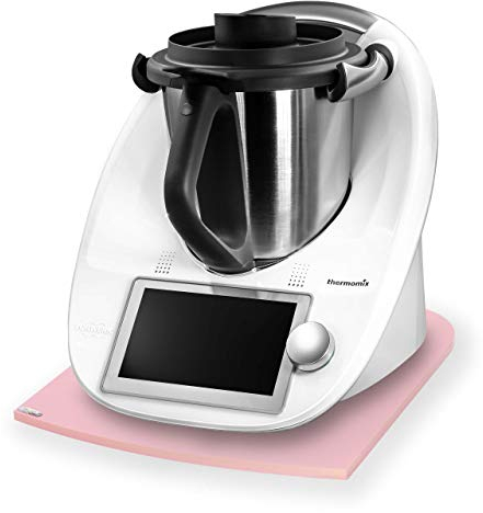 Stone4Slide Tabla Deslizante Thermomix, acrílico, Flor de Cerezo, 34 x 30 x 3 cm