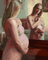 TWYYDP Puzzle De 1000 Pièces en Bois pour Adultes Les Souhaits De La Femme Enceinte Peinture Murale