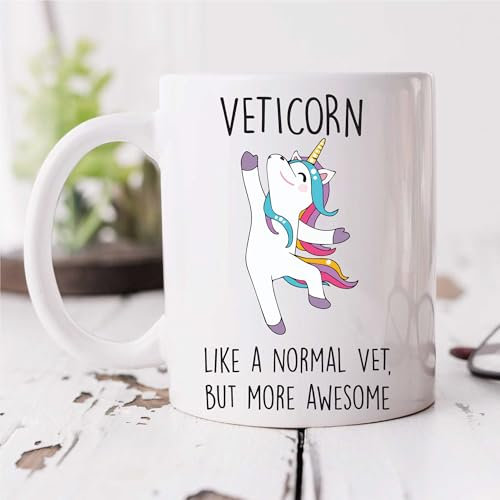 60 Second Makeover Limited Veticorn Mug Vet Mothers Day Funny Mug Present Thank You Awesome Vet
