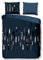 Good Morning Bettbezug Set Baumwolle Blau 140x220 cm