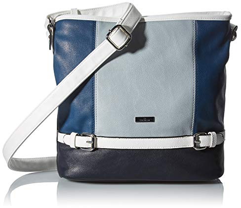 Tom Tailor and Denim Tom Tailor Bags Damen Juna Cross Bag, Mixed Blue