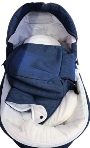 Friedrich Hugo PCS_FH-BEAT-2IN1-GEL-582C Minigo Beat, 2 in 1 Kombi Kinderwagen Gelreifen Blue, blau