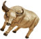 BESPORTBLE Realistische Kuh Feng Shui Bull Statue Jahr des Ochsen Sparschwein Vieh Kuh Figur 2021 Chinesische Neujahr Sternzeichen Souvenir Geschenk Kinder Sparbüchse Ochsen-Statue-Skulptur