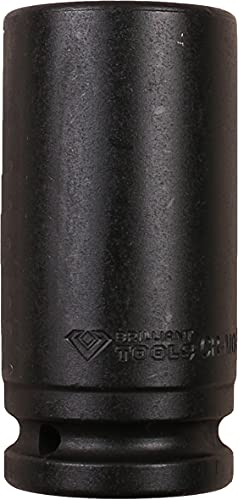 Brilliant - Llave de vaso de impacto hexagonal 3/4, 34 mm, larga