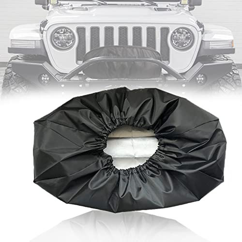 Shine123 - Housse de treuil étanche - Protection de treuil électrique robuste 210D pour camion et SUV, accessoires tout-terrain pour 3 855 à 7 938 kg