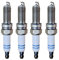 Toiumops Zündkerzen für Mercedes Benz W203 W204 W211 W212 C209 C219 C204 CL203 W251 S203, 4 Stück Iridium-Zündkerze YR7MPP33