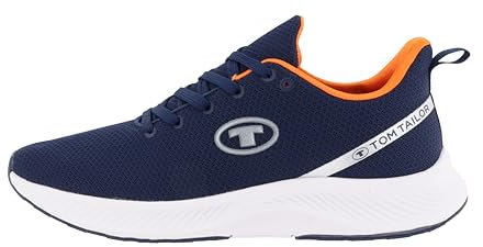 Tom Tailor Herren 5380350002 Sneaker, Navy, 44 EU