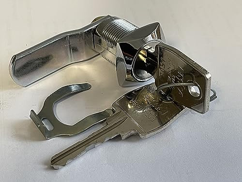 Zylinderschloss Schrankschloss Briefkastenschloss 24mm Hebelschloss 7414-2163