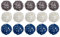 Tighall 15pcs Vase Filler Rattan Balls Decorative 1.9 Inch Wicker Ball for Halloween Fall Craft, Wedding Party, Potpourri Decoration(White,Blue,Grey)