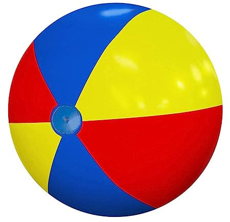 ibasenice 1pezzi Palla Gonfiabile Da Spiaggia Giocattolo Estivo Interattivo Per Ragazzo Ragazza Perfetta Per Feste Piscina e Gioco All Aperto