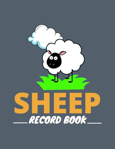 Sheep Record Book: Track and Manage Livestock Health & Breeding