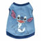 Stitch Hundepullover M Blau