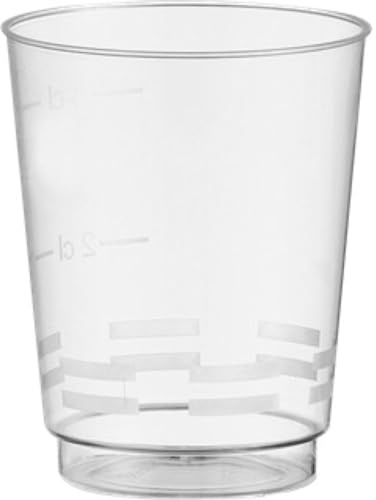 80/320/800Bicchieri Plastica | Bicchieri da Liquore Trasparente 30ml Riutilizzabili cicchetto Caffè Bevande Finger Food Bicchierini da Shot Colpo per Feste Compleanni Matrimoni Picnic (800 pezzi)