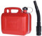 Well Home Bidon en polyéthylène 5 l Rouge