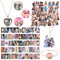 Blackpink Fanartikel, Blackpink Merchandise Set, Blackpink-Album-Merch Kpop Blackpink Geschenkset für Fans Kpop-Merchandise mit Fotokarten Schlüsselanhänger Abzeichen Halsketten Armbänder Aufkleber