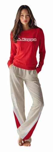 Kappa TUTA DONNA COTONE ESTIVA - Tuta Donna Completa In Felpa Di Cotone Estiva - Sportiva - Leggera