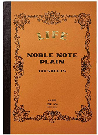ライフ Life Notizbuch Noble Notizbuch blanko A5 N36