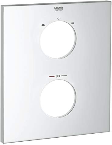 GROHE Rosette (Original Ersatzteil, Langlebig, Robust, Herstellergarantie: 5 Jahre), Chrom, 47828000