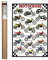 EuroGraphics Motocross Poster, Papier, 36 x 24 inch