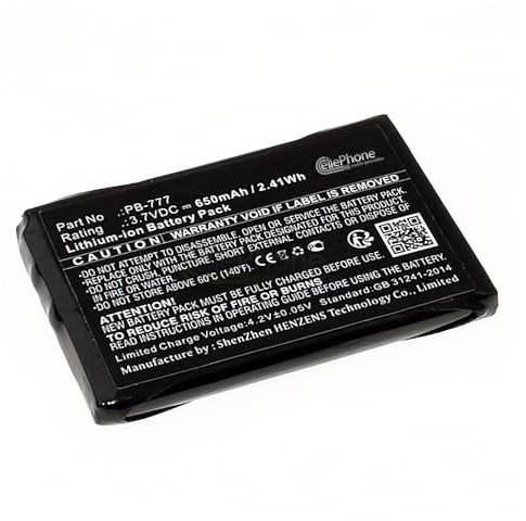 cellePhone Akku Li-Ion kompatibel mit Midland 777 PMR446+ (Ersatz für PB-777)