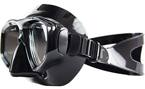 Dive Rite ES125 Double Lens Mask (Black)