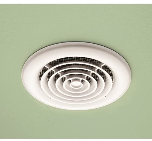 HIB Turbo White Bathroom Inline Extractor Fan