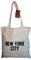 NYC Einkaufstasche, Motiv: New York City, 100 % Baumwolle, Siebdruck
