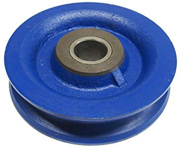 Blue Painted 150MM Cast Iron Sheave with Bush