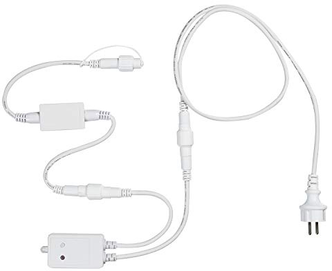 Lights4fun 230V Netzstecker inkl. 2,5m Zuleitung nur für PRO Serie Beleuchtung von Lights4fun weiß Timer