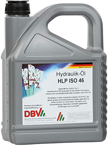 DBV-Hydrauliköl HLP ISO VG 46 4 x 5-Liter-Kanne