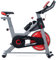 ECODE® Vollständig verstellbares Spinning-Heimtrainer Fahrrad mit variablem Widerstand, Pulsmesser, LCD-Display, Pedalen mit Fußriemen und Transportrollen für einfaches Heimtraining.