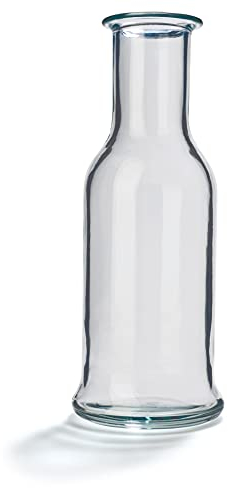 Stölzle Lausitz Glaskaraffe Purity/Karaffe 1L / Hochwertige Karaffe Glas geeignet als Wasserkaraffe, Karaffe für Limonade, Weinkaraffe/bruchresistent und spülmaschinenfest