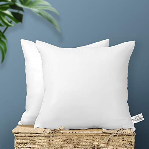 Artscope 2er-Set Kissenfüllung 50x50 cm Innenkissen Füllkissen Zierkissen Kopfkissen Dekokissen Premium Kissen Set für Schlafzimmer Wohnzimmer Bett Sofa Couch (50 x 50 cm)