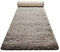 Teppich - Läufer, nachhaltig, modern, einfarbig, kuschelig weich und sehr flauschig, Hochflor bestens geeignet für Wohnzimmer, Schlafzimmer, Kinderzimmer, Matteo (133 x 200 cm, Sand Beige)