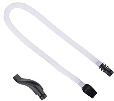 57 cm Mundstück Rohr Instrument Zubehör Lange Kunststoffröhre mit Mundstück Ersatzteile für Pianica Melodica Instrumententeil