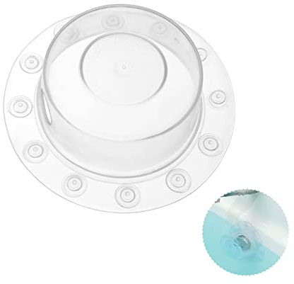 FuninCrea Badewanne Überlauf Abdeckung, Badewannen-Abflussabdeckung mit Super Starkem Griff 15,2 cm Durchmesser fügt Zoll Langlebige Badewannen-Abflussabdeckung