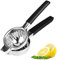 Spremiagrumi extra large spremiagrumi a mano, in acciaio inox 304 manico spremiagrumi manuale perfetto per spremere arance, melograno, limoni e lime