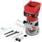 Excel 18V Cordless Router Trimmer (Battery & Charger Not Included) - Chuck Capacity 6mm - Speed 12000-30000 RPM - Brushes Motor - Shaft Lock - Dust Nozzle
