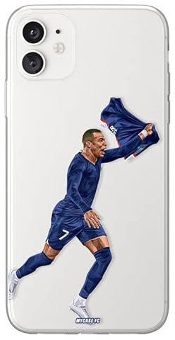 MYCASEFC Coque Football Kylian Mbappé Samsung Galaxy Note 10 Lite / A81 en Silicone Housse de Foot pour Smartphone Imprimée en France en TPU
