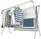 Allritt Clothes Drying Rack 2M Drying Space Retractable Clothes Airer Heavy Duty Stainless Steel Garment Rack Foldable Drying Rack