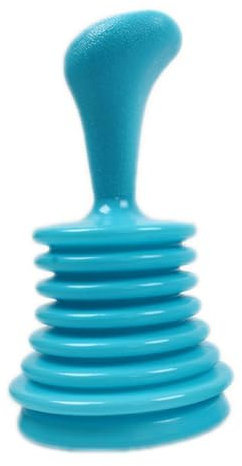 WC-Ablaufpumpe, 1 Spülbeckenablaufpumpe mit ergonomischem Griff, Abfluss mit Balg-Design Pumpe, Luftpumpe Abflussreiniger, Abflusspumpen-Entferner-Werkzeug für Badezimmer, Küche