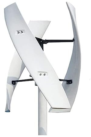 AISINILALAO 1000W Home Wind Turbine Kit,220V 12V 24V 48V Aerogenerador con Controlador MPPT 3 Cuchillas Generador Solar Portátil para Uso Doméstico (Blanco),220v