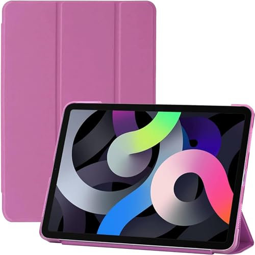 Cover for iPad 10.2 Case iPad 9th Generation 2021/ iPad 8th Generation 2020/ iPad 7th Generation 2019 Case, Slim Hard Back Smart Cover -(Pink)