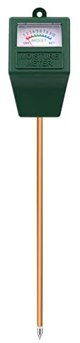 Malloy Bodenfeuchtemesser, PflanzenwasserzäHler Drinnen & Draussen, Sensor Hygrometer Bodentester für Topfpflanzen, Garten, Rasen, Bauernhof