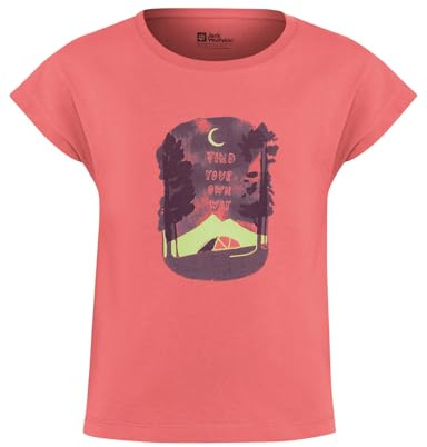 Jack Wolfskin Mädchen Graphic Girls T T-Shirt