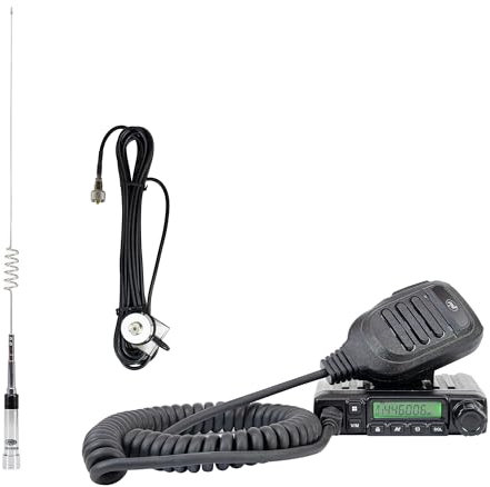 Paquete de emisoras de Radio PNI Escort HP 446 UHF, 199 Canales y Antena PNI UF500 con Cable