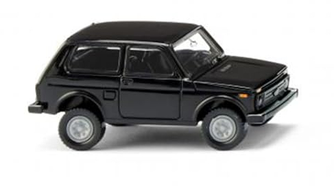 Wiking 020804 H0 Lada Niva schwarz Miniaturmodell Spur HO 1:87 Kein Spielzeug!